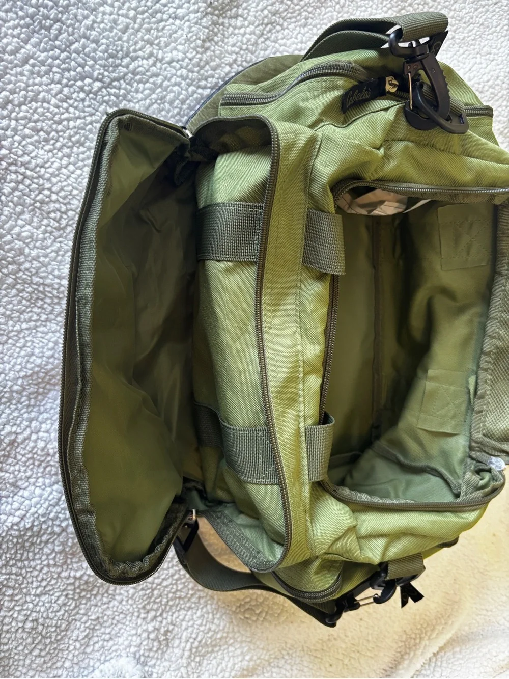 Cabela's Olive Green Messenger Bag